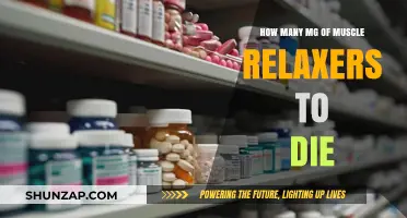 Deadly Dose: Understanding the Lethal Limits of Muscle Relaxers