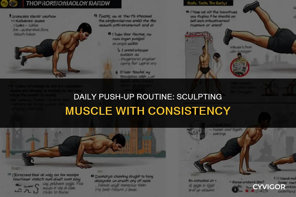 how many push-ups per day to build muscle