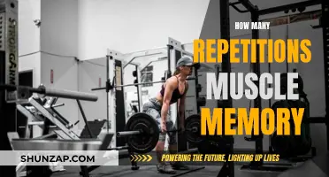 Building Muscle Memory: Repetitions for Optimal Results
