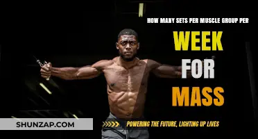 Optimal Sets Per Muscle Group Weekly for Maximum Muscle Mass