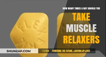 Optimal Muscle Relaxer Dosage: How Often Should You Take Them?