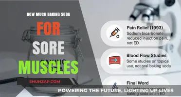 Baking Soda for Sore Muscles: The Right Amount for Relief