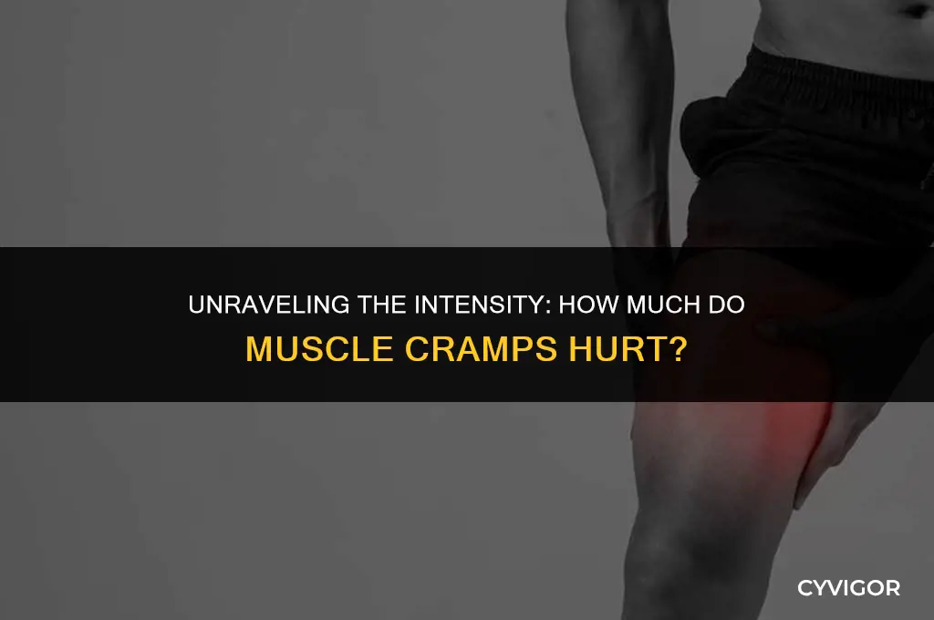 how much do muscle cramps hurt