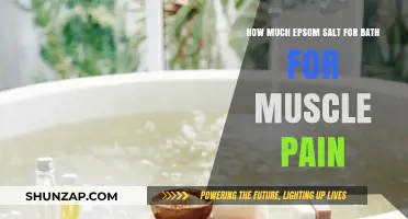 Relieve Muscle Pain: Epsom Salt Bath Dosage Guide for Relaxation