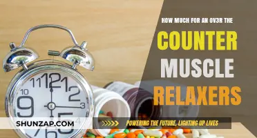 Cost of Over-the-Counter Muscle Relaxers: What to Expect