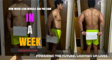 Maximizing Weekly Lean Muscle Gains: Realistic Expectations and Strategies