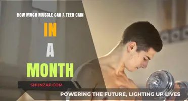 Teen Muscle Gain: Realistic Monthly Growth Expectations and Tips