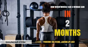 Maximizing Women's Muscle Gain: 2-Month Transformation Potential Revealed