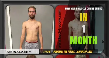 Maximize Muscle Growth: Realistic Gains in Just One Month