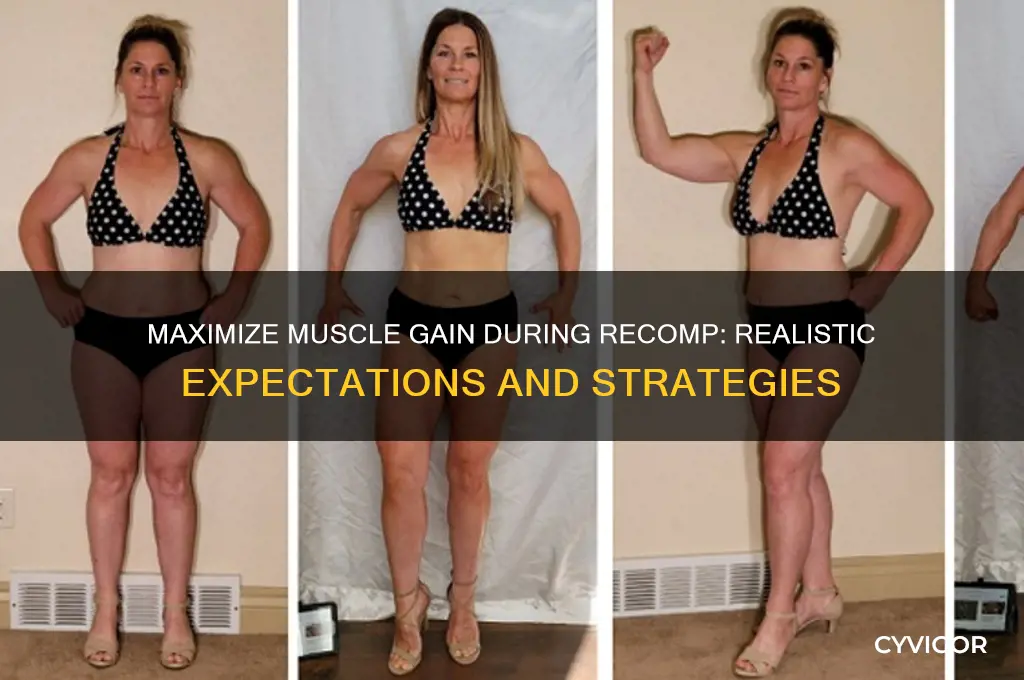 how much muscle can i gain in a recomp