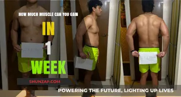 Rapid Muscle Growth: Unlocking Weekly Gains and Fitness Potential