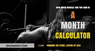 Calculate Your Monthly Muscle Gain Potential: A Practical Guide