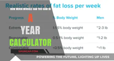 Maximize Your Gains: Calculate Yearly Muscle Growth Potential Easily