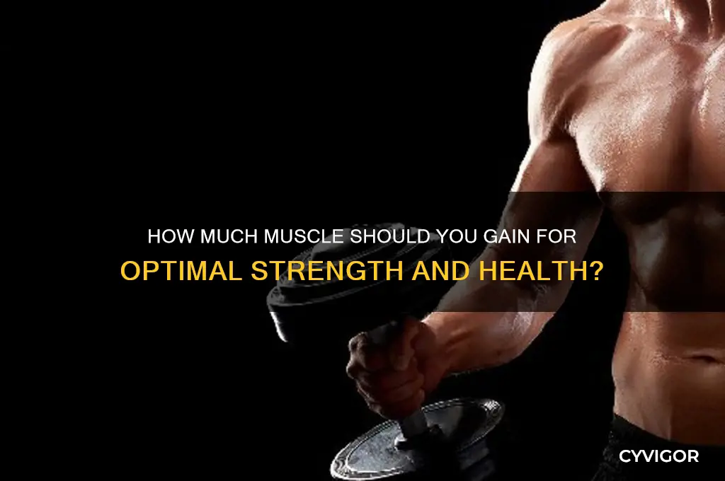 how much muscle do i need to gain