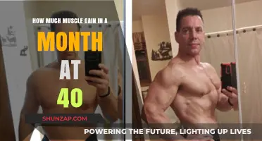 Muscle Gain at 40: Realistic Monthly Progress and Tips
