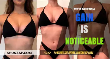 How Much Muscle Gain is Noticeable: A Comprehensive Guide
