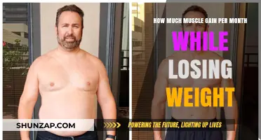 Muscle Gain While Losing Weight: Realistic Monthly Progress Explained
