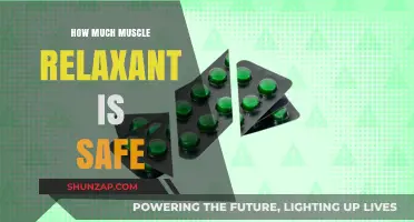 Safe Muscle Relaxant Dosage: Balancing Relief and Risks Effectively
