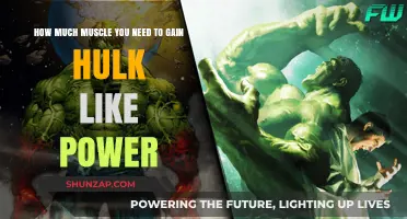 Unleash Hulk-Like Power: Muscle Mass Requirements for Superhuman Strength