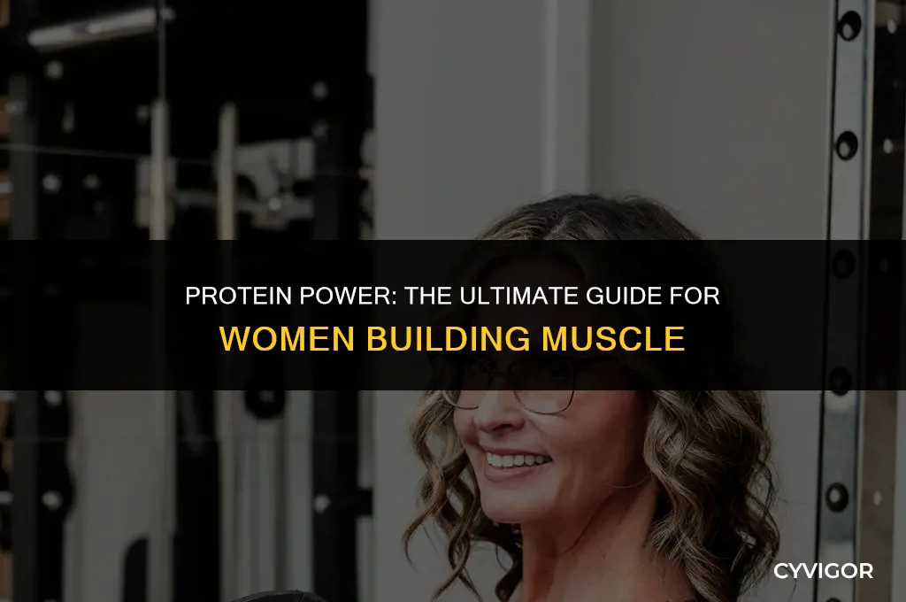 how much protein should i eat to build muscle female