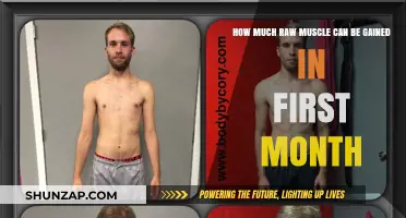 Maximizing Raw Muscle Gains: What’s Possible in Your First Month?