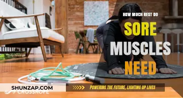 Sore Muscles Recovery: How Much Rest is Essential for Healing?