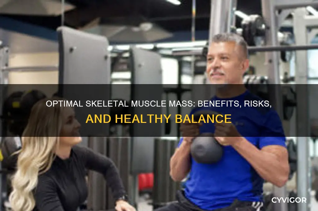 how much skeletal muscle is good