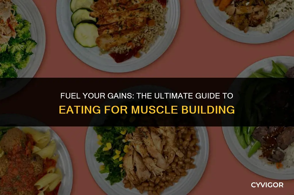 how much to eat to build muscle