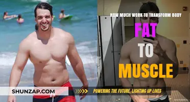 Transforming Body Fat to Muscle: Understanding the Effort Required