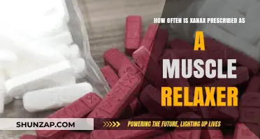 Is Xanax a Muscle Relaxer? Prescription Frequency and Uses Explained