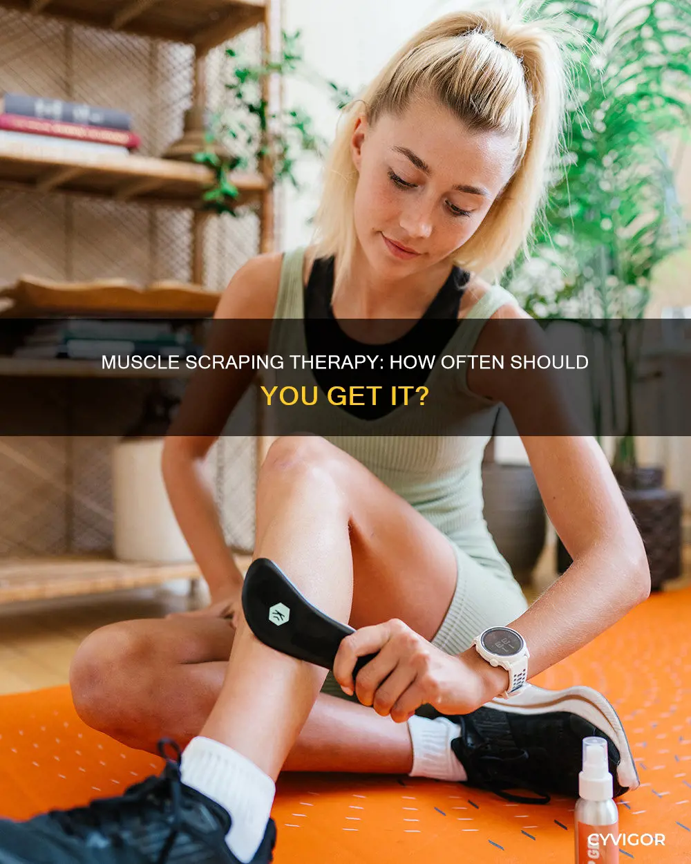 how often to muscle scrape