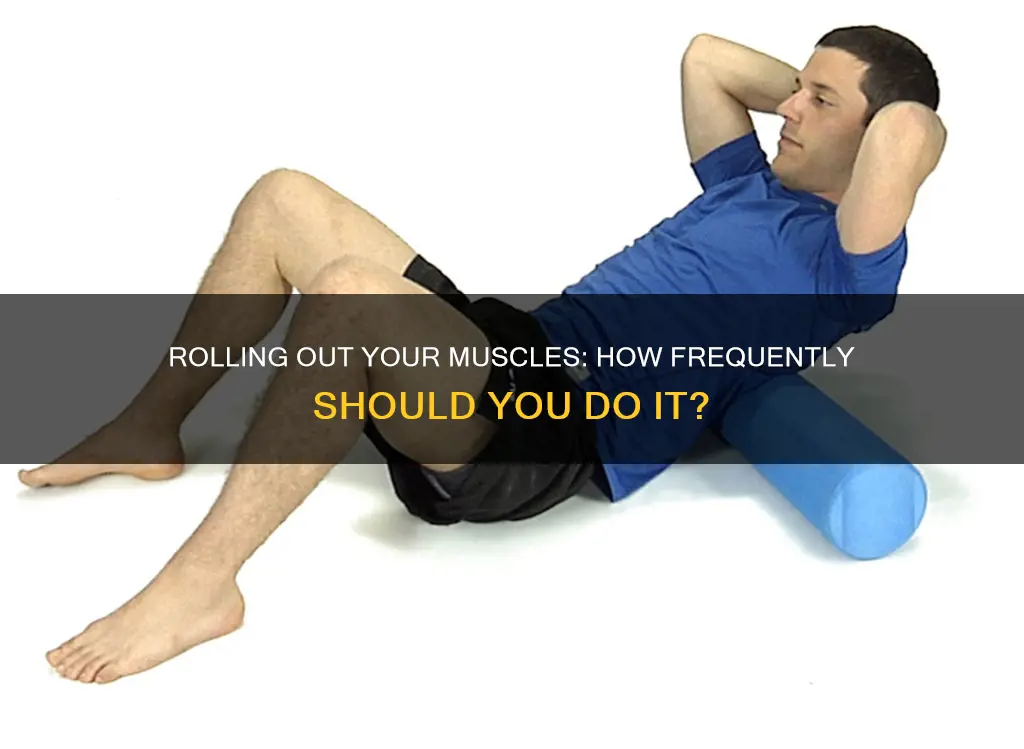 how often to roll muscles
