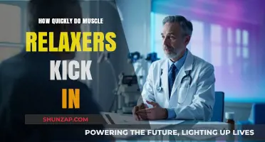 How Fast Do Muscle Relaxers Work? Quick Relief Guide