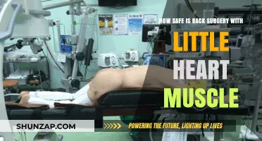 Exploring the Risks: Back Surgery for Those with Weak Heart Muscle