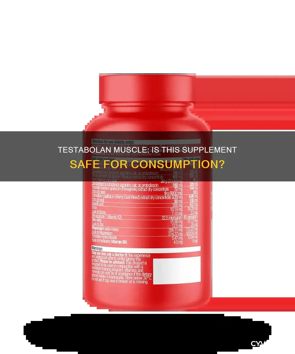 how safe is testabolan muscle