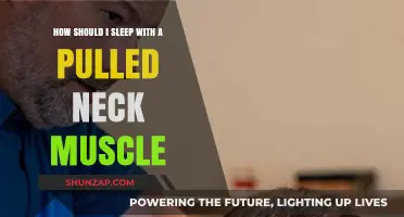 Pulled Neck Muscle? Tips for Comfortable Sleep and Quick Recovery