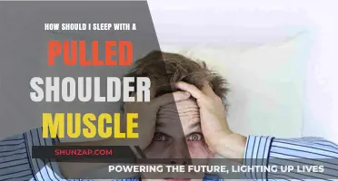 Pulled Shoulder Muscle? Tips for Comfortable and Healing Sleep Positions