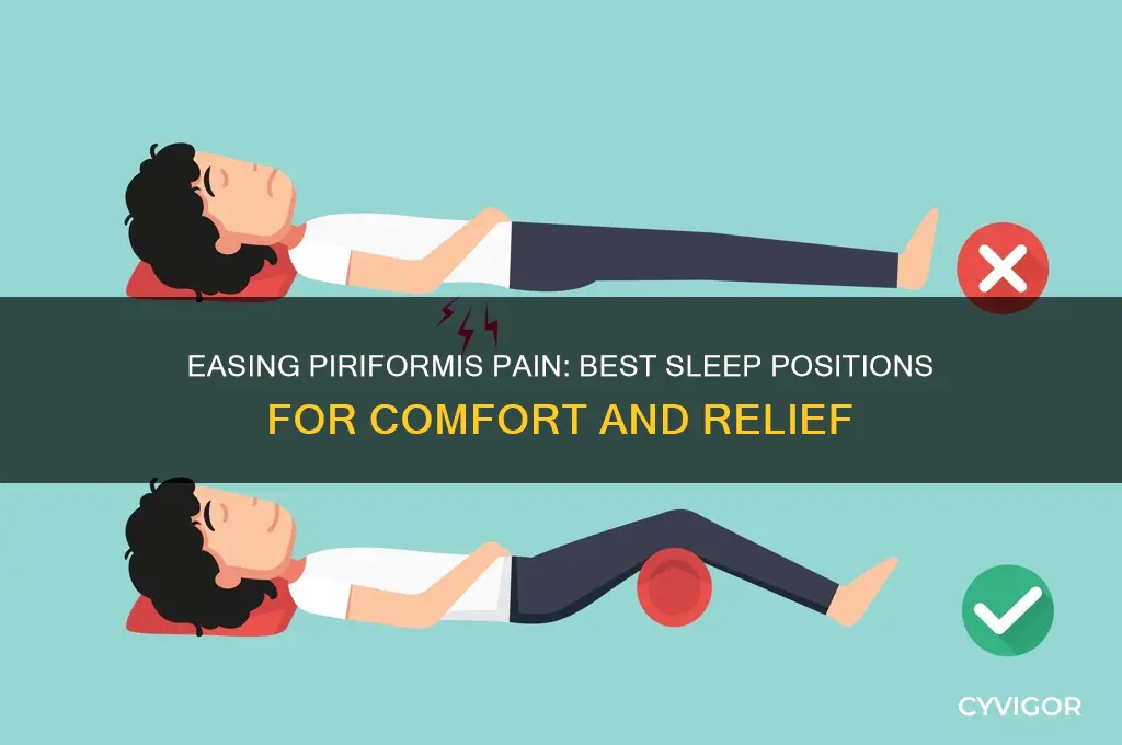 how should i sleep with piriformis muscle pain