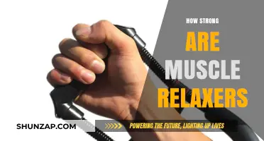 Unraveling the Power of Muscle Relaxers: Strength, Effects, and Safety