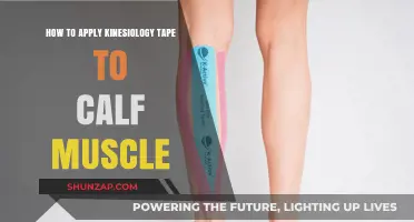 Mastering Kinesiology Tape Application for Calf Muscle Support