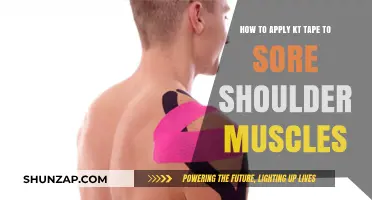 Effective KT Tape Application for Relieving Sore Shoulder Muscles