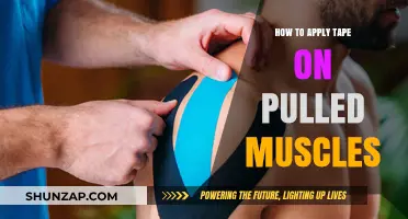 Effective Tape Application Techniques for Pulled Muscle Recovery and Support