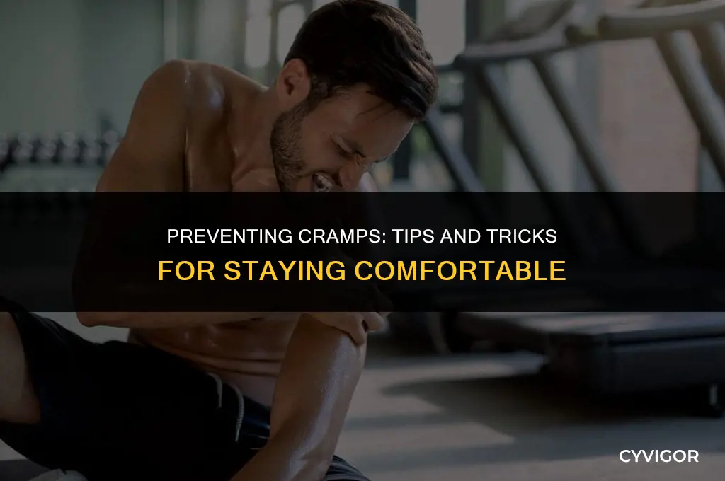 how to avoid a cramp