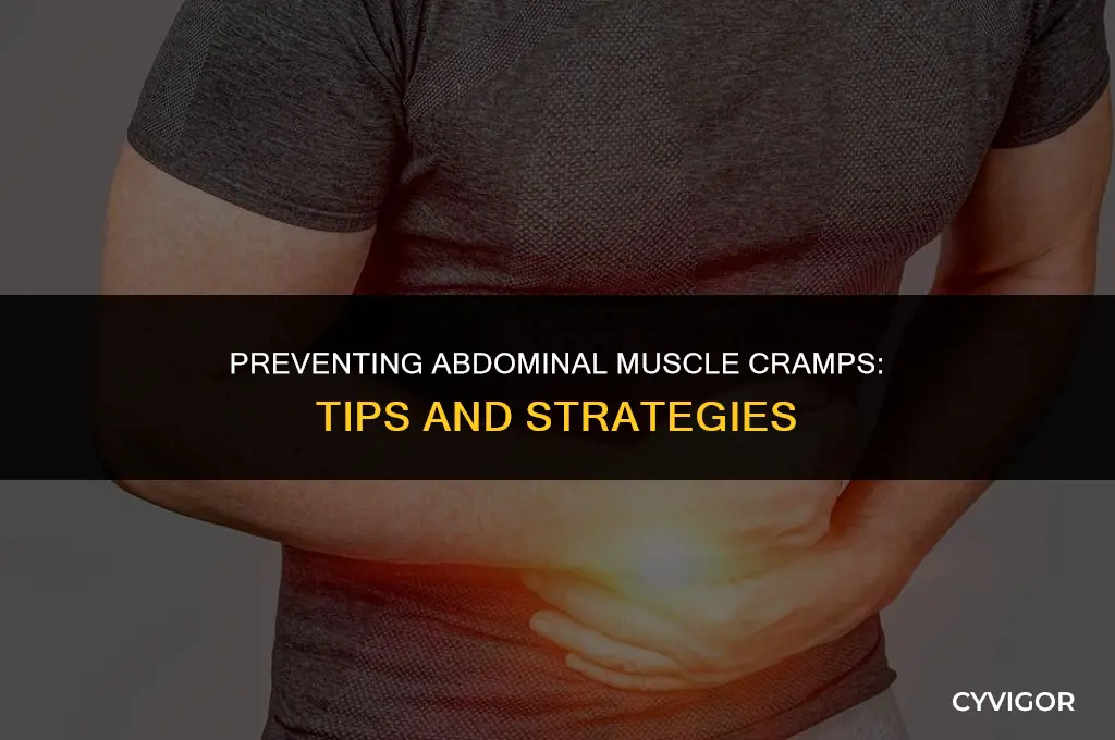 how to avoid ab muscle cramps