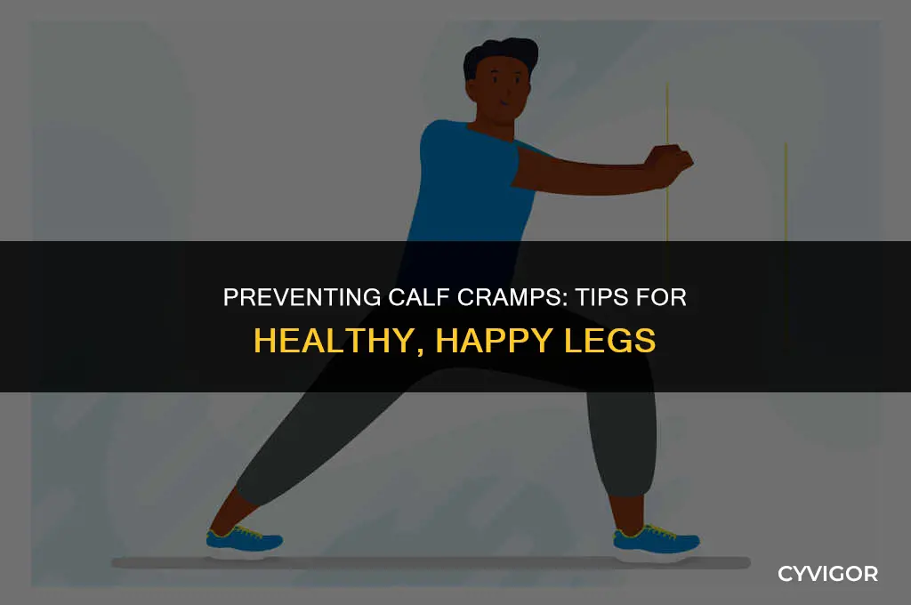 how to avoid calf muscle cramps