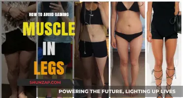 Slim Leg Strategies: Preventing Muscle Gain in Your Lower Body