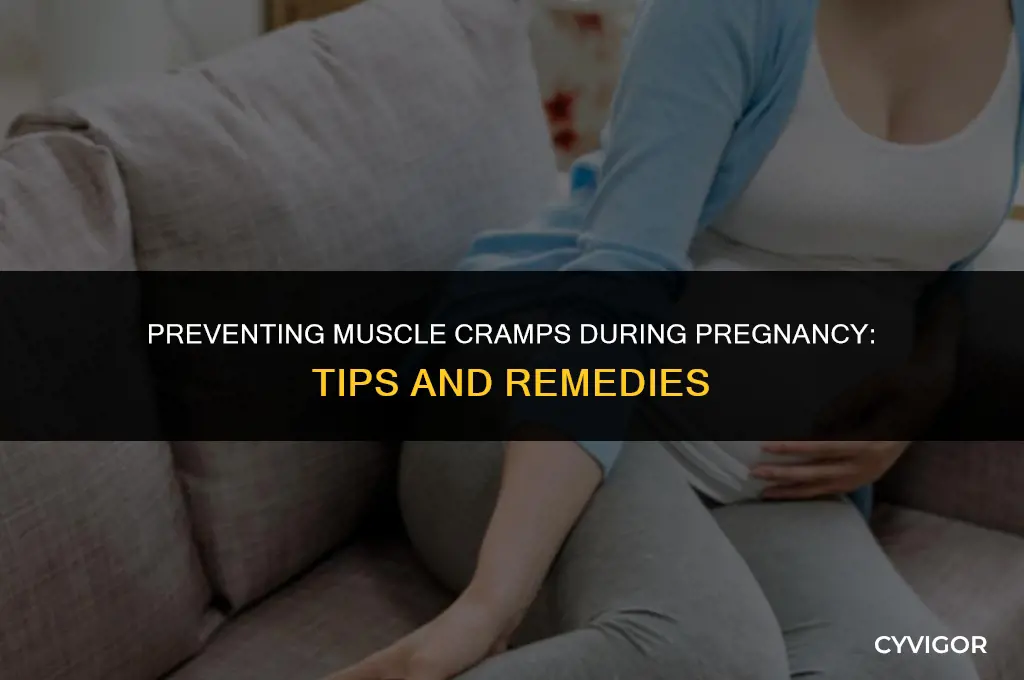 how to avoid muscle cramps during pregnancy