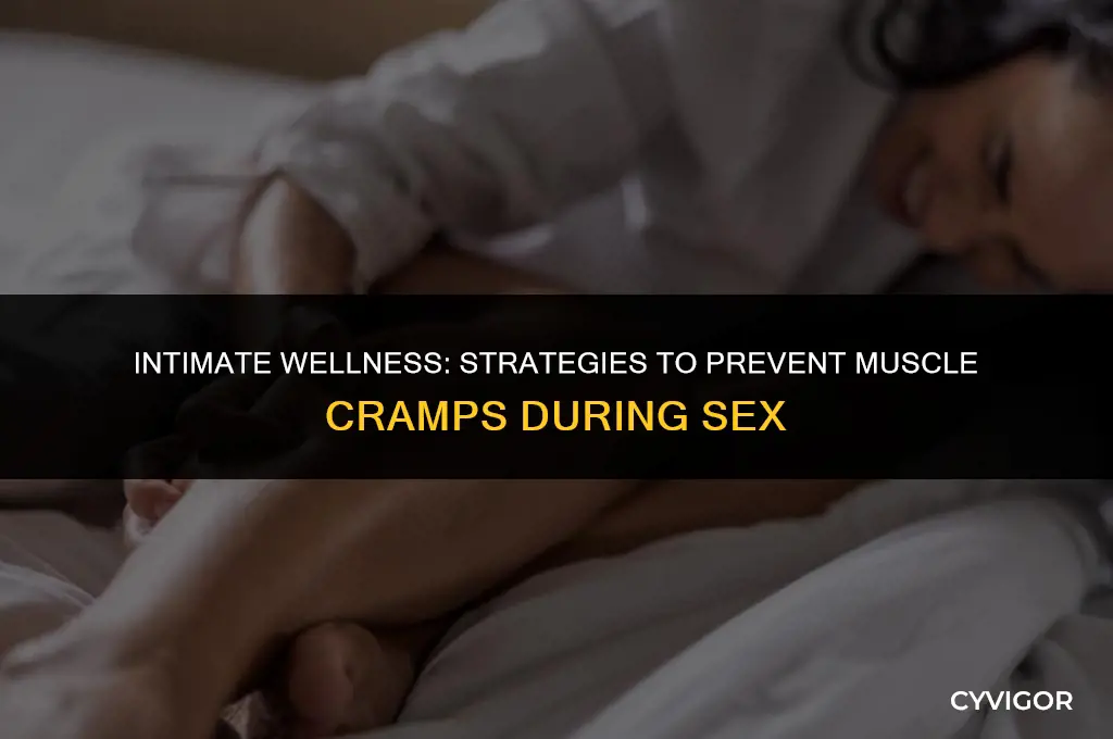 how to avoid muscle cramps when having sex