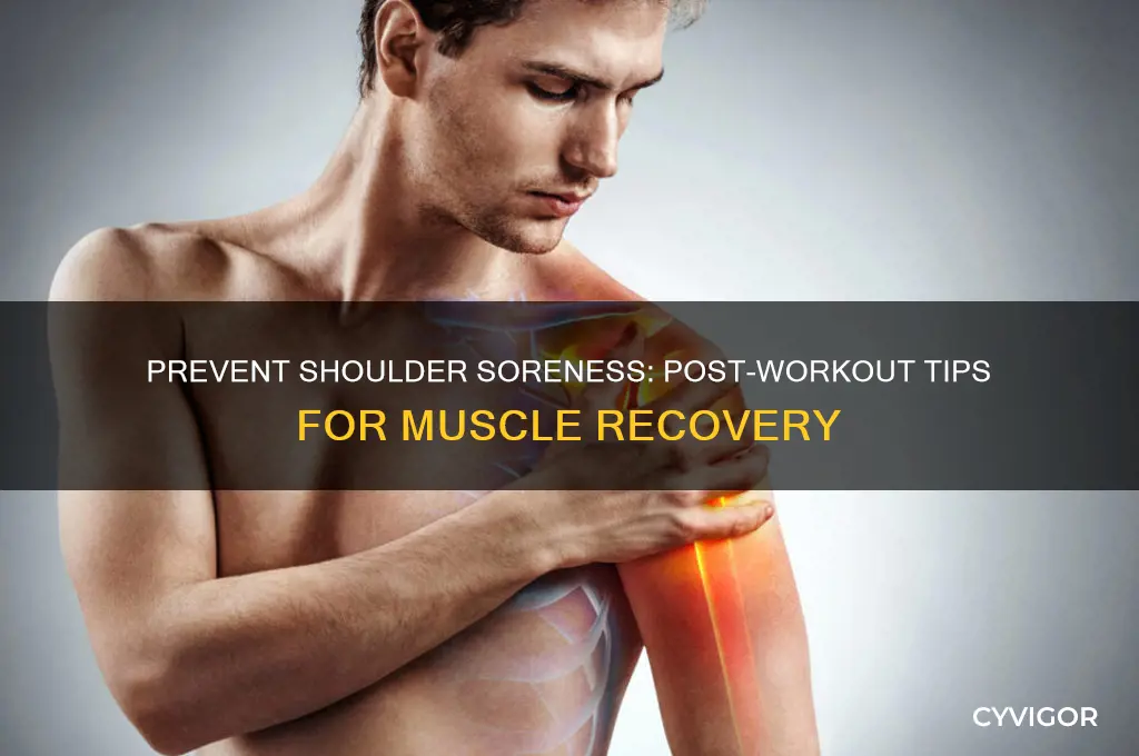 how to avoid sore shoulders muscles after workouts
