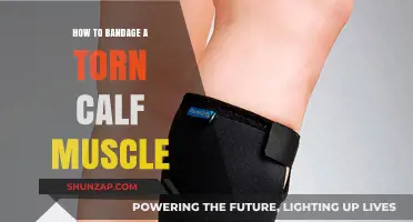 Effective First Aid: Bandaging a Torn Calf Muscle for Quick Recovery